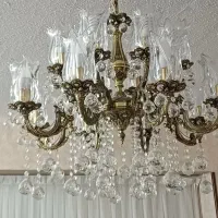 لوستر برنز 16 شاخه