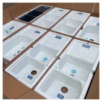 سینک باکسی گرانیت استیل گازGi 35 هود شیر (باهم)