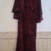 پیراهن مجلسی پولکی|لباس|طبس, |دیوار