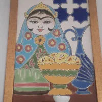 یک عدد تابلو سرامیکی