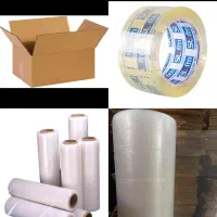 ملزومات بسته بندی اسبابکشی( کارتن ضربه گیر حبابی )