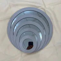 آینه گرد ۵ تایی ساده شلف پی وی سی|آینه|مشهد, نرگس (شهرک غرب)|دیوار