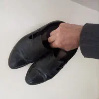 کفش زنانه دو عدد جنس چرم سالم معاوضه|کیف، کفش، کمربند|ملکآباد, |دیوار