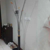 سلام چوب لباسی استیل پایه سنگی