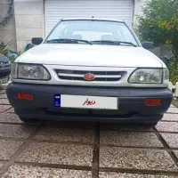 پراید131مدل 91 بی رنگ شاسی سالم