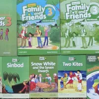 کتاب زبان family and friends