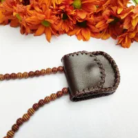 کیف گردنی مناسب دعا و حرز چرم اصل گاو