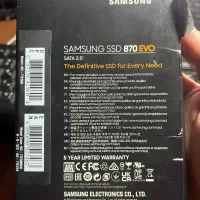هارد ssd Samsung EVO 870 500g|قطعات و لوازم جانبی رایانه|تهران, ازگل|دیوار