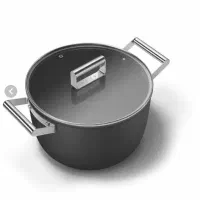 قابلمه سایز ۲۶ رنگ مشکی smeg اسمگ|ظروف پخت‌وپز|تهران, سعادت‌آباد|دیوار