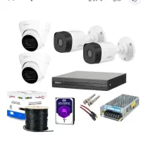 دوربین مداربسته ۴کانال دیددرشب پروژکتوری