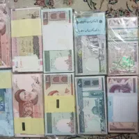 تعداد۱۰بسته اسکناس سوپربانکی سریال ردیف