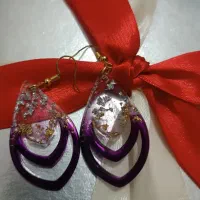 گوشواره رزینی|بدلیجات|خلخال, |دیوار