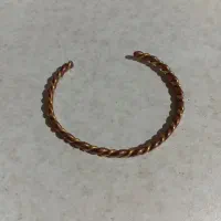 النگوی مسی قدیمی کار دست