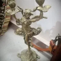 شمعدان قدیمی یک جفت