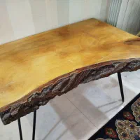 میز چوبی روستیک