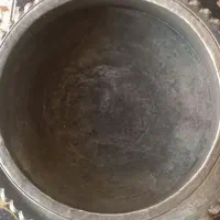 دیگ مسی و مجمع سینی مسی قدیمی - آنتیک|ظروف پخت‌وپز|کرج, حسین‌آباد|دیوار