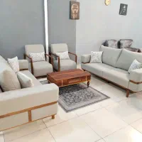 چیدمان مدرن با مبل ژینو-) ۸ نفره قیمت کارخانه