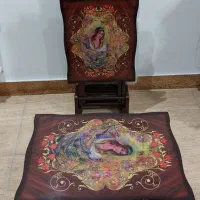 میز عسلی ۴ تایی تاشو،چوب MDF پولیش شده|مبلمان خانگی و میز عسلی|لاهیجان, کاروانسرابر|دیوار