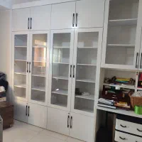 کتابخانه و میز تحریر های گلس