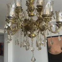 لوستر برنز ۱۲ شاخه
