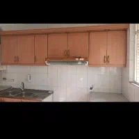 حدود۱۰متر کابینت فلز درب ام دی اف با سینک وهود