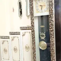 سرویس چوب جاکفشی میز تلوزیون بوفه ساعت آینه سماور|بوفه، ویترین، کنسول|قدس, شهر‌قدس|دیوار