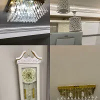 لوستر وساعت ایستاده