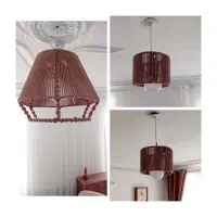 لوستر مینیمال مکرومه