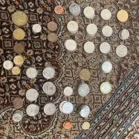 تعداد زیادی سکه های خارجی و ایرانی قدیمی و جدید|کلکسیون سکه، تمبر، اسکناس|تهران, شهرآرا|دیوار