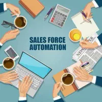 نبروی خانم منشی یا فروشنده با فن بیان بالا