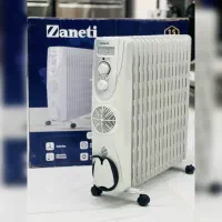 شوفاژ برقی فن دار ۱۵ پره زانتی ایتالیا اصل آکبند