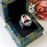 انگشتر رزینی رنگ ثابت ضدحساسیت