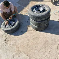 رینگ با لاستیک 70درصد|قطعات یدکی و لوازم جانبی|دشت ذهاب, |دیوار