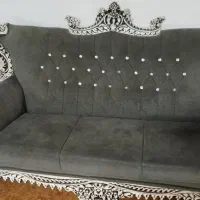 مبل سلطنتی ۹ نفره پارچه مخمل درجه ۱