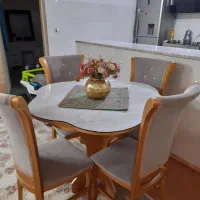 میز غذا خوری و بوفه ست|میز و صندلی غذاخوری|زنجان, |دیوار