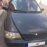 پراید مدل ۸۷ بی رنگ مشکی