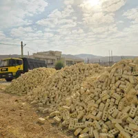 اجر سه سوراخ زرد/اجرسه گل/آجر فشاری ۳ سوراخ|عمدهفروشی|بافت, |دیوار