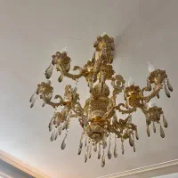 دوعدد لوستر و دوعدد دیوار کوب