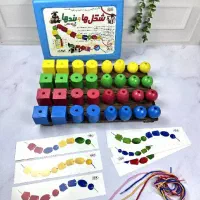 بازی شکل ها و بندها|اسباب‌بازی بچه|اصفهان, لاله|دیوار
