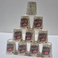 لیوان کاغذی گلاسه