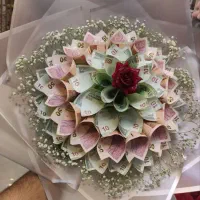 باکس پول ،تزیین پول و تراول|گل مصنوعی|قم, زاویه|دیوار