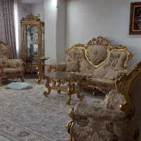 مبل استیل (سلطنتی)در حد نو|مبلمان خانگی و میز عسلی|محمدشهر, محمدشهر|دیوار