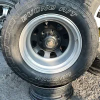 رینگ۱۵ ده اینچ ۶ پیچ‌ با لاستیک ۲۹۵/۵۰/۱۵