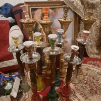 قلیون عربی اصل برنج و  قلیون چوب گردو کافه ای