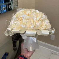 گل دست ساز نازگل|گل مصنوعی|خرمشهر, |دیوار