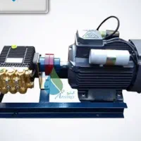 فروش پمپ سه فاز کارواش همراه با شلنگ و دسته نو