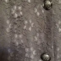 مانتو مشکی بالا تنه کپوری بابلوز گلبهی|لباس|سمنان, |دیوار