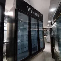 یخچال وفریزر ویترینی ایستاده