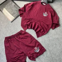 ست تیشرت و شلوارک دو نخ پنبه باکسی با ضمانت شستشو