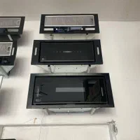 سینک گرانیتی و استیل،هواکش مخفی و مورب، گاز